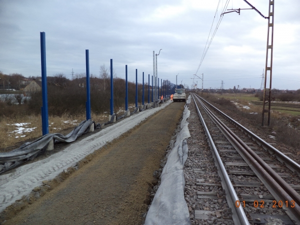 Przebudowa linii kolejowej E 30/C-E 30 na szlaku Bochnia - Brzesko Okocim (km 39+000 – 48+800)